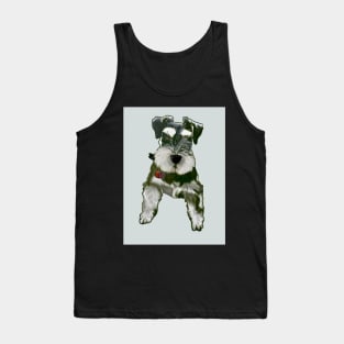 'Gigi' the Miniature Schnauzer ~ Original Artwork Tank Top